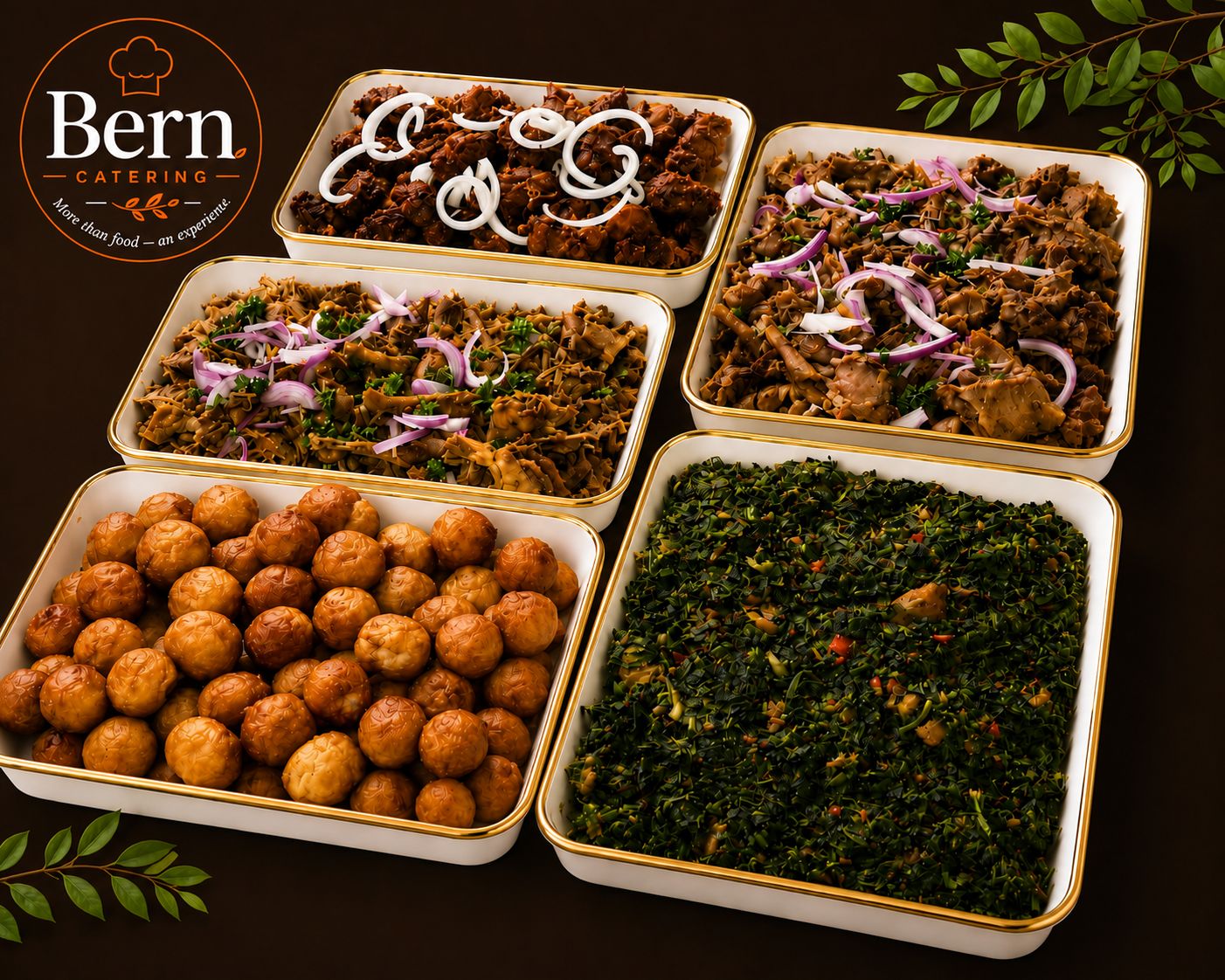 Bern Catering African spread